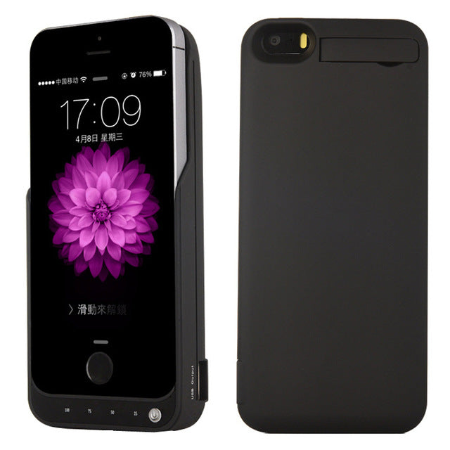 Backup Charger Case For iPhone 5 5s