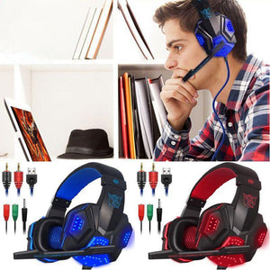 Wired Gamer Headphone Stereo Sound