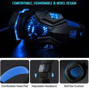 Wired Gamer Headphone Stereo Sound