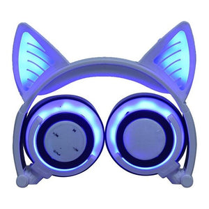 Ostart Cute Cat Ear Headphones