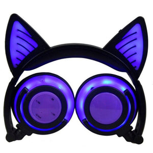 Ostart Cute Cat Ear Headphones