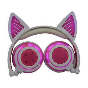 Ostart Cute Cat Ear Headphones