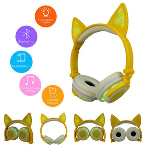 Ostart Cute Cat Ear Headphones