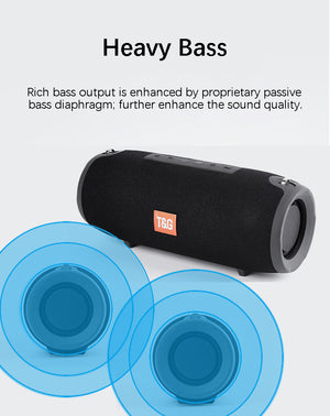 Portable Column Speaker Music Player