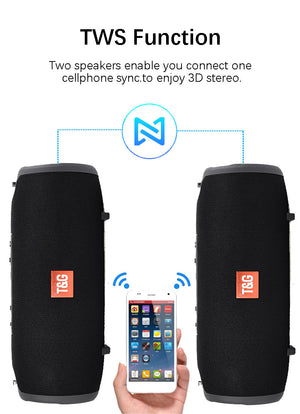 Portable Column Speaker Music Player