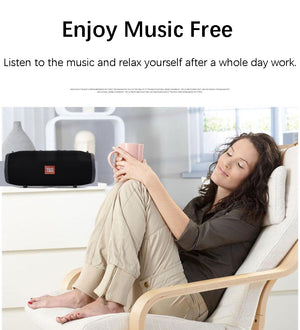 Portable Column Speaker Music Player