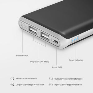 External Battery Dual USB Charge