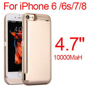 Power case For iPhone 6 6s 7 plus