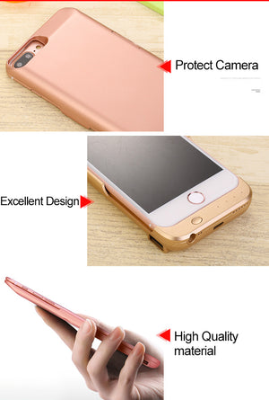 Power case For iPhone 6 6s 7 plus