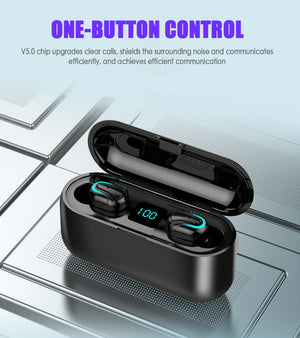 Wireless Bluetooth Earphones Charging Case