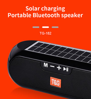 Solar Outdoor Bluetooth Speaker Portable