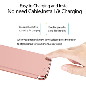 Ultra Thin Phone Battery Charger Case