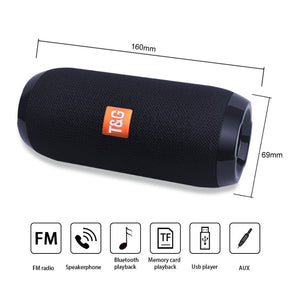 Portable Column Wireless Bluetooth Speaker