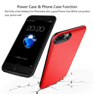 Battery Charging Case For iPhone 6 6s