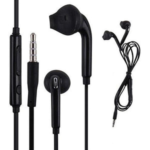 Black Wired Headphones In-ear