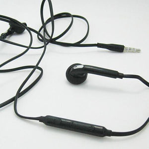 Black Wired Headphones In-ear