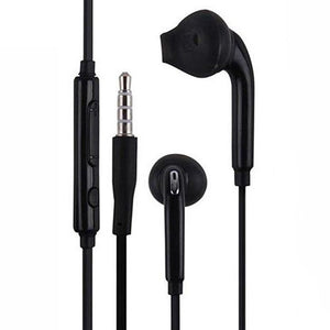 Black Wired Headphones In-ear