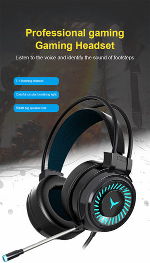 Wired Gaming Headset With Microphone