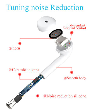 Bluetooth earphones music Headphones